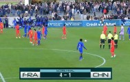 必赢体育登录入口-蒙太古杯-刘凯源助攻吴比乐破门 U16国少1比4法国