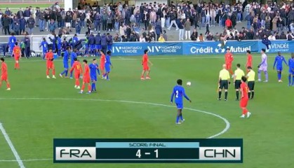 必赢体育登录入口-蒙太古杯-刘凯源助攻吴比乐破门 U16国少1比4法国